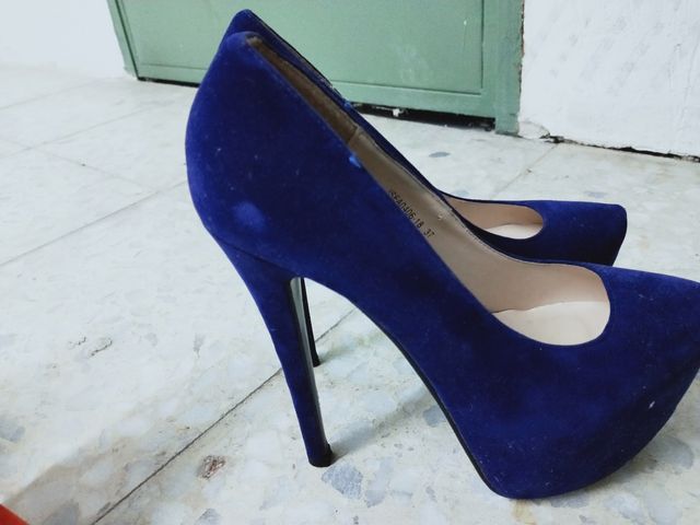 zapatos tacón muchos colores