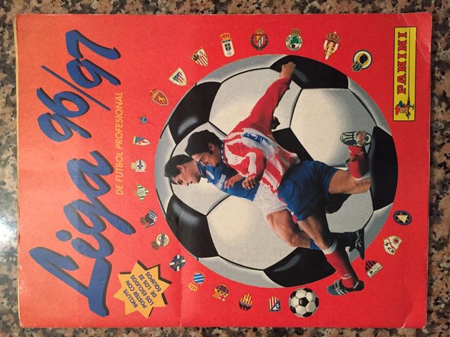 Álbum la liga 96 / 97 panini