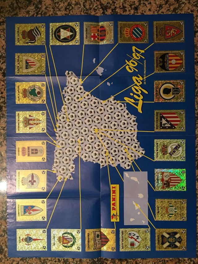 Álbum la liga 96 / 97 panini