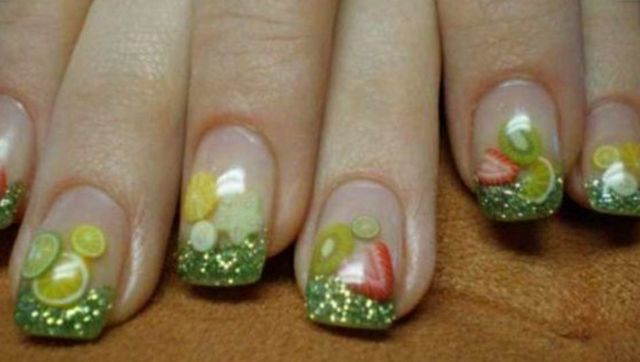 uñas acrílica y gel