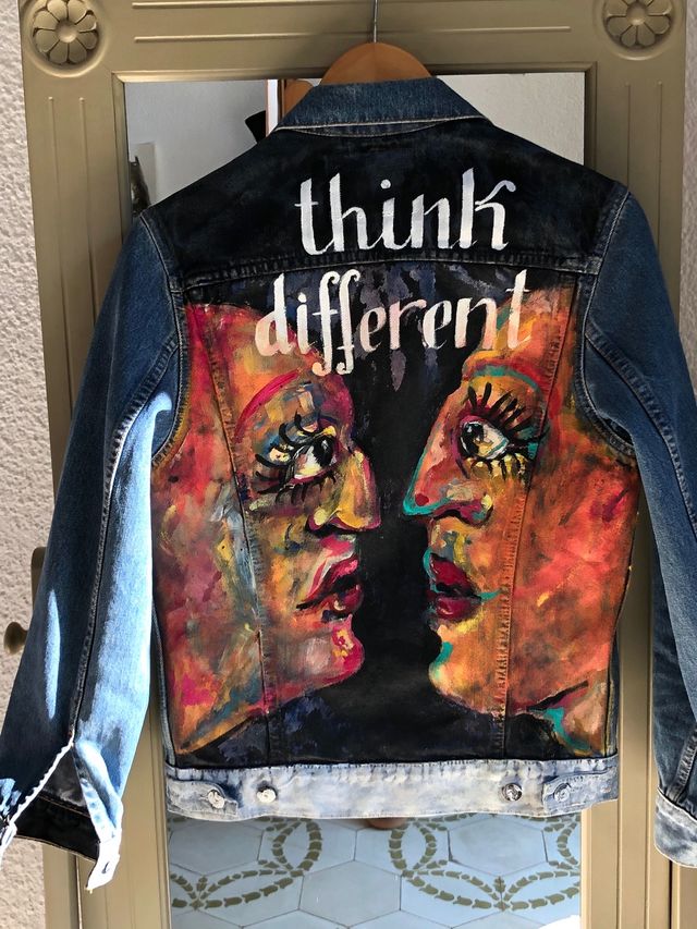 Chaqueta Levi's 7503 hand painted 