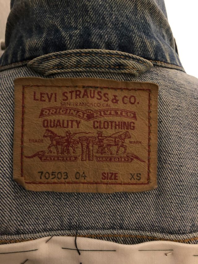 Chaqueta Levi's 7503 hand painted 