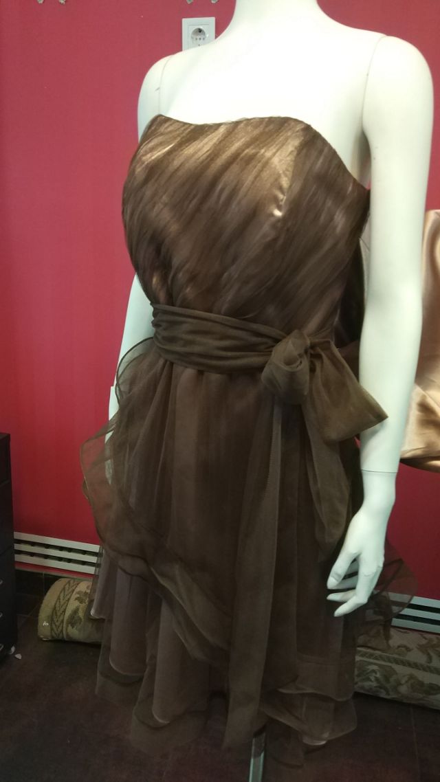 Vestido con etiqueta talla 46 +torera 48