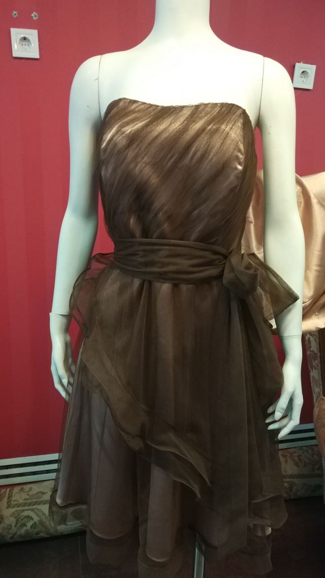 Vestido con etiqueta talla 46 +torera 48