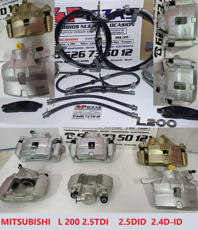MITSUBISHI L200 1997-2020**SERVOFRENOS  TODOS