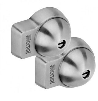 1 unidad de puerta de cristal deslizante para ventana Equickment estilo gancho de aleaci/ón de zinc Cerradura de puerta corredera para puerta corredera de furgoneta