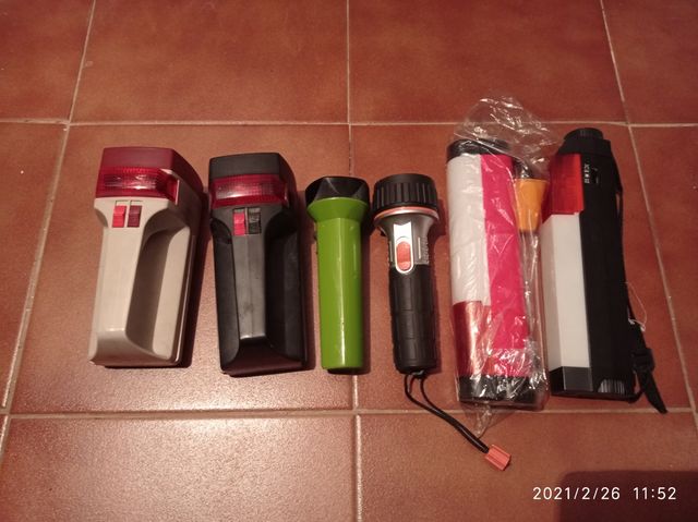 LOTE Linternas desde 1€