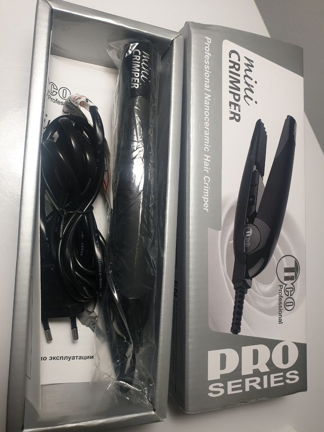 Plancha de pelo gofra