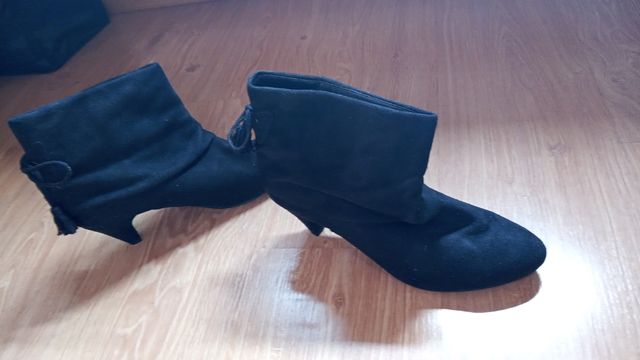 botin negro talla 40