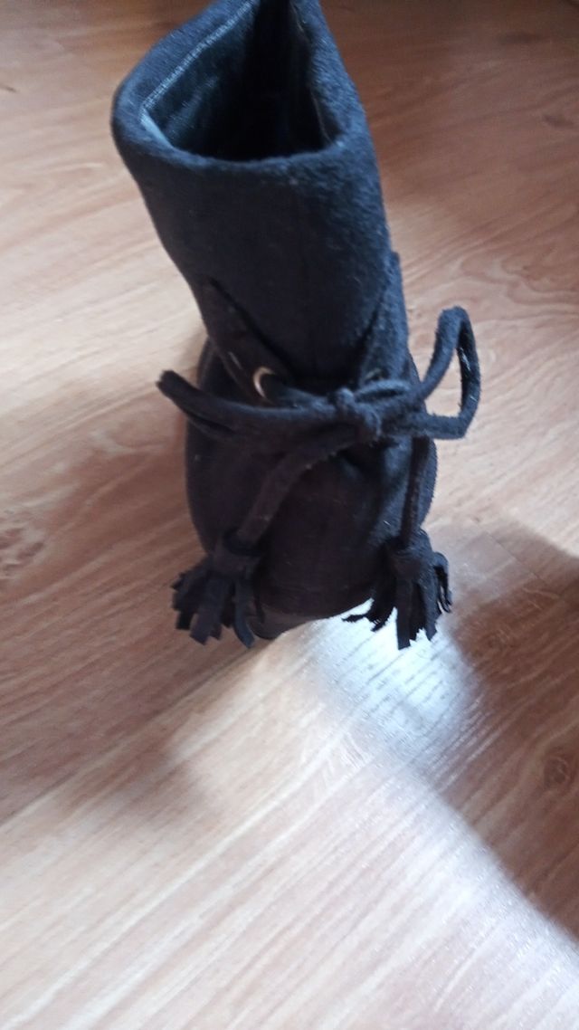 botin negro talla 40