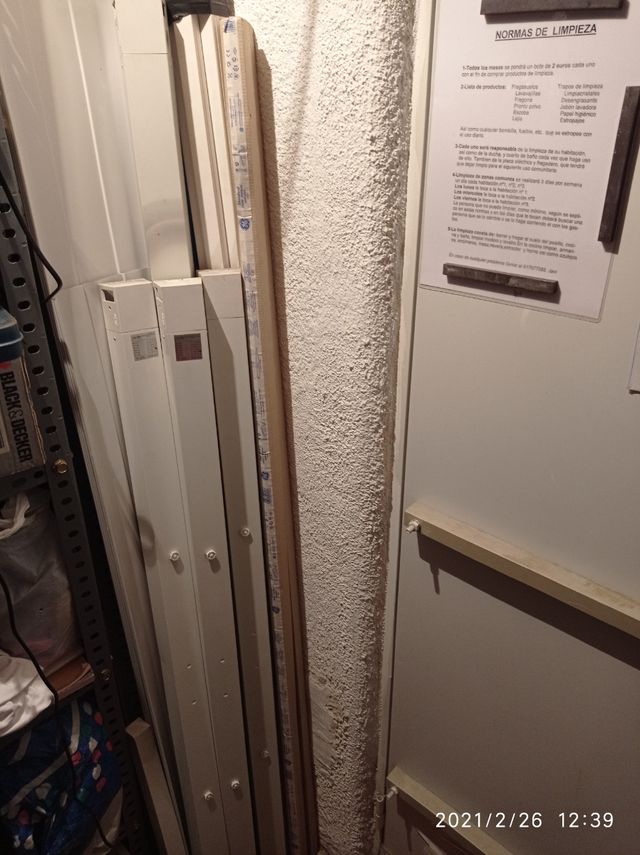 Lamparas de fluorescente, urge por espacio