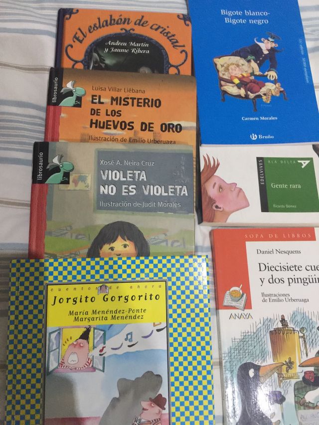 Libros 5€ c/u