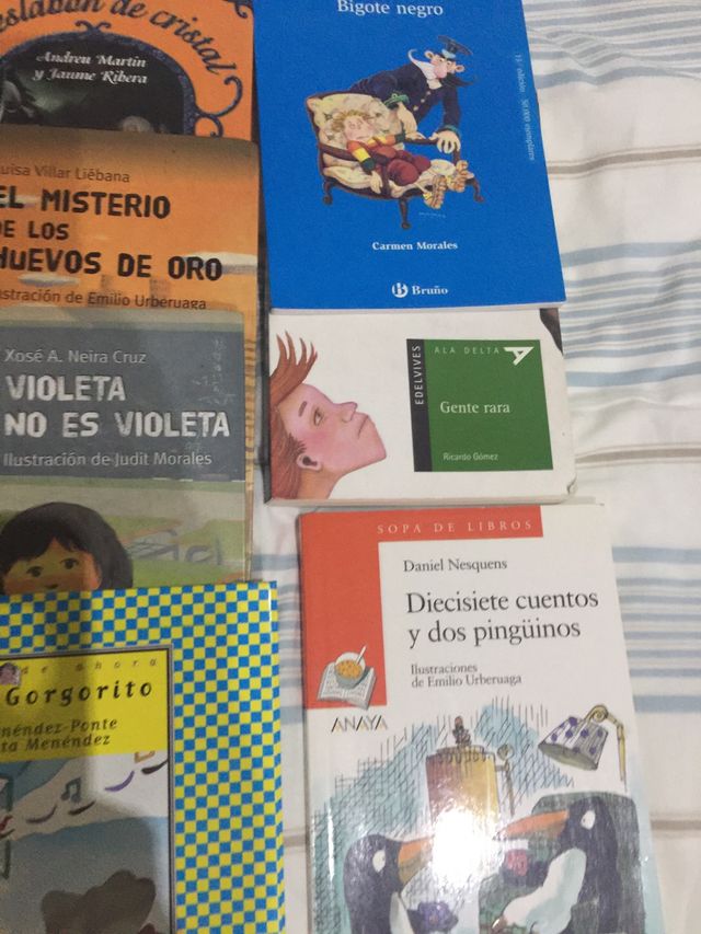 Libros 5€ c/u