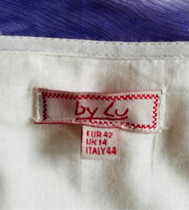 Vestido corto estampado de By Lu