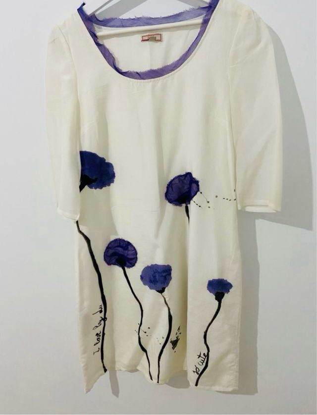 Vestido corto estampado de By Lu