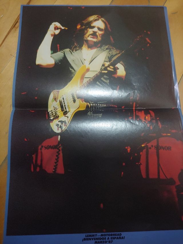 Poster Lemmy Motorhead.