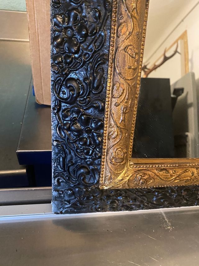 Cuadro espejo rococo de segunda mano por 55 € en Madrid en WALLAPOP