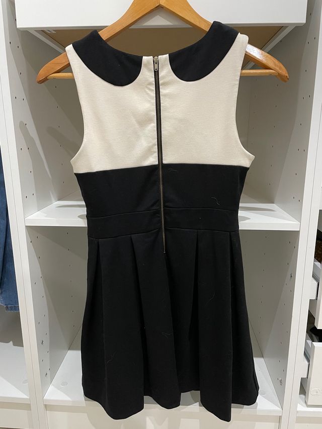 Vestido cuello bebé 