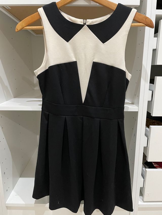 Vestido cuello bebé 