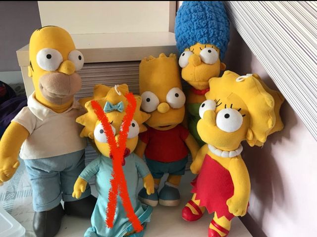 Bambole dei Simpson.