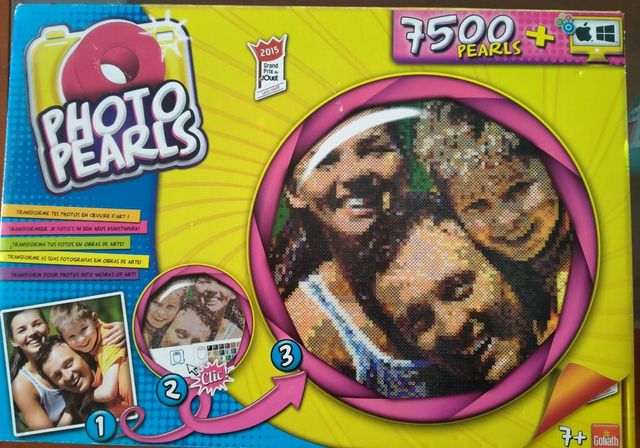 Juego de hacer el dibujo que quieras con bolitas