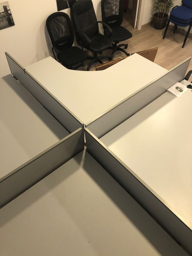 4 Mesas multipuesto / coworking