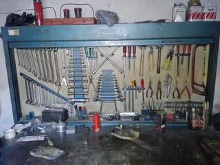 Herramientas taller mecánico de segunda mano por 2.899 EUR en Madrid en  WALLAPOP