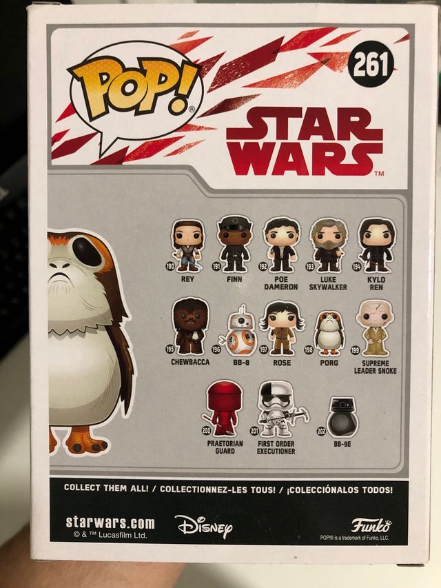 Figura funko Porg 261