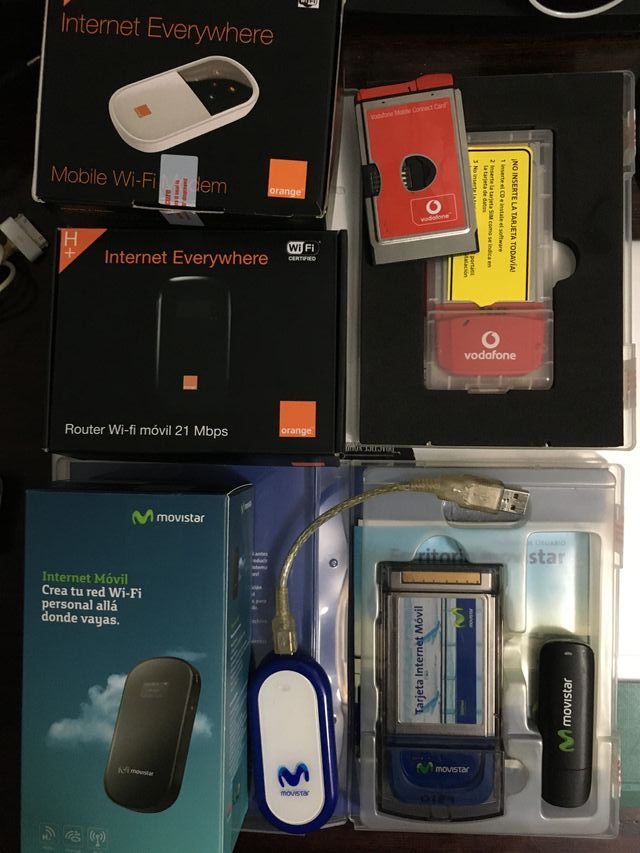 Modem MIFI para tener internet por línea móvil