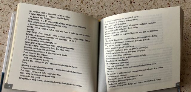 CD libreto de Antón Reixa Escarnio 