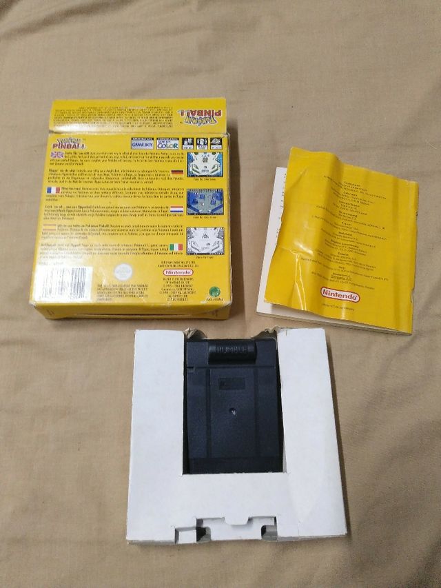 Videojuego original " Pokémon Pinball "