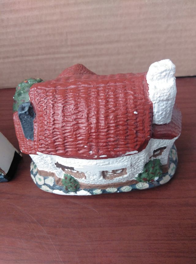 casitas de decoración con relieve