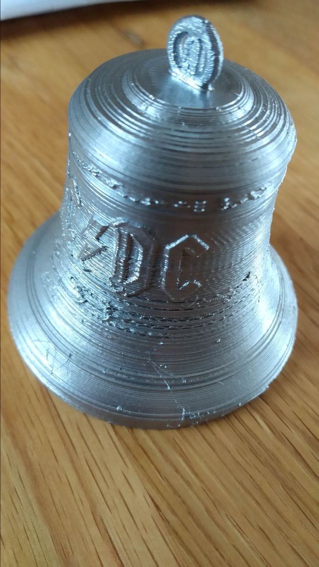 Campana decorativa AC DC 6cm