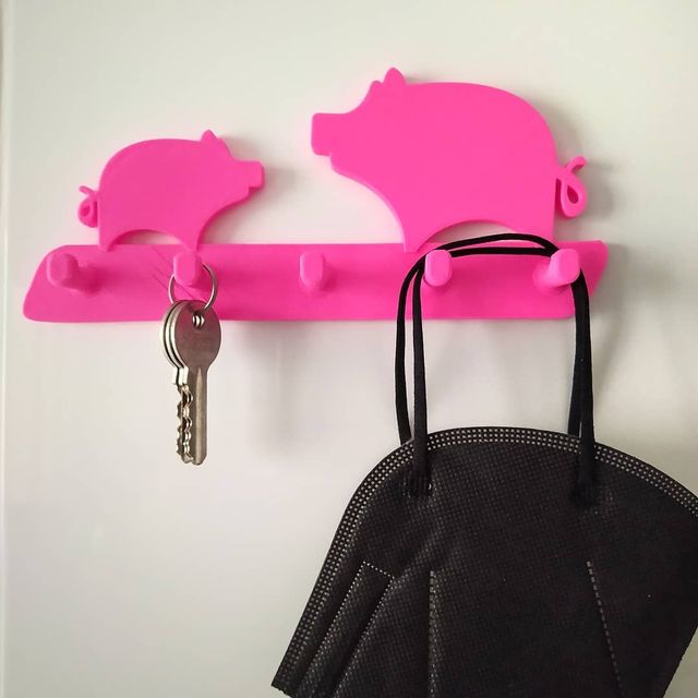 Portallaves cerditos