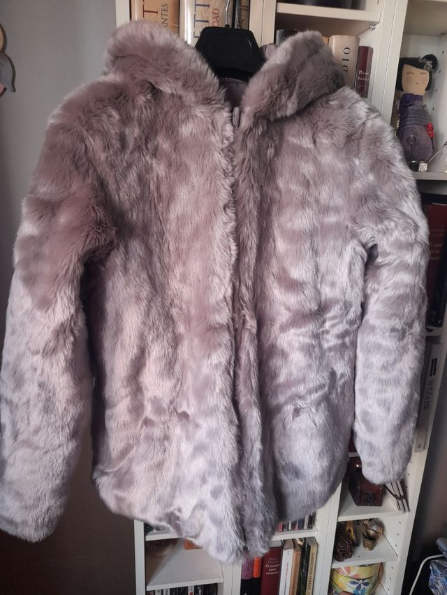 Abrigo reversible niña. Para 8/10 años.