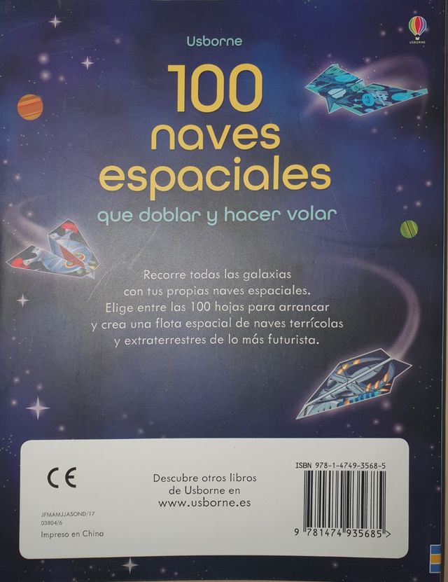 Papiroflexia: 100 naves espaciales