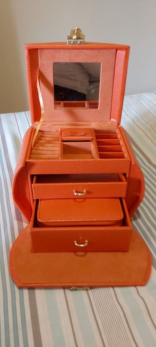 Joyero Naranja del Corte inglés