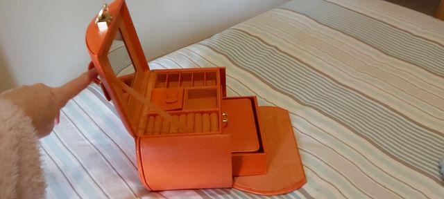 Joyero Naranja del Corte inglés