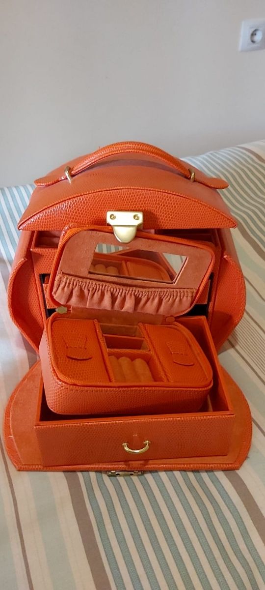 Joyero Naranja del Corte inglés