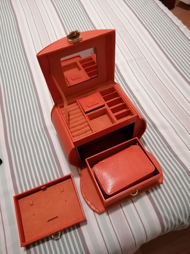 Joyero Naranja del Corte inglés