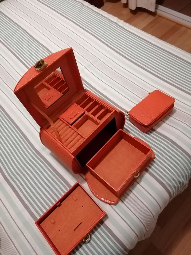 Joyero Naranja del Corte inglés