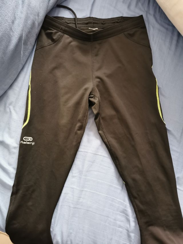 Mallas running Kalenji Decathlon Unisex 3/4