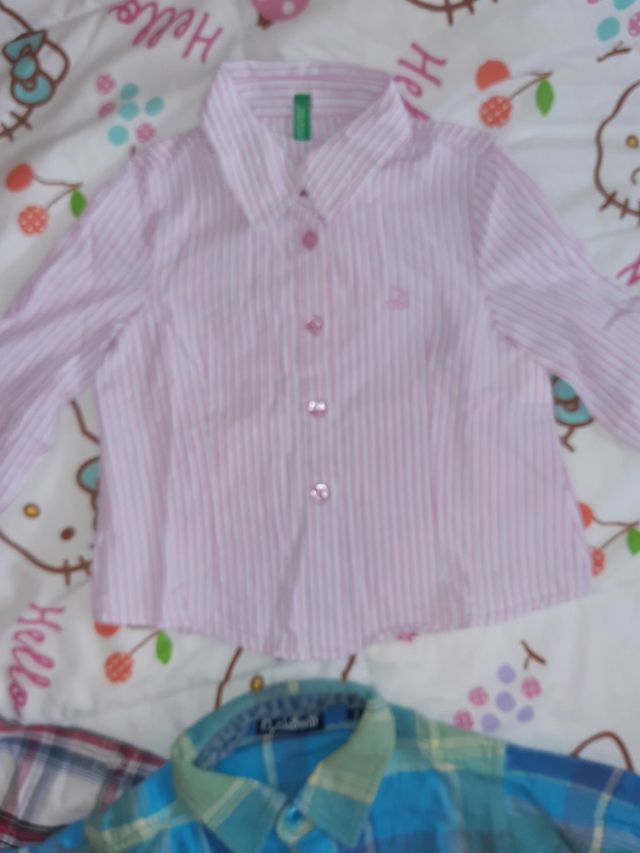 Lote camisas niño manga larga 