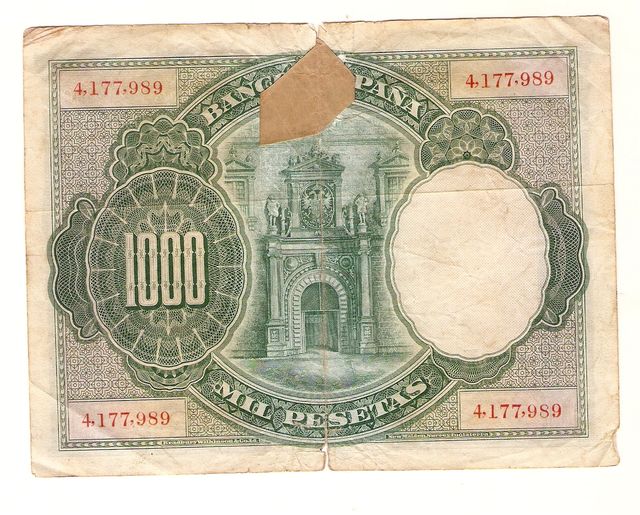 Billetes Banco ,Españoles