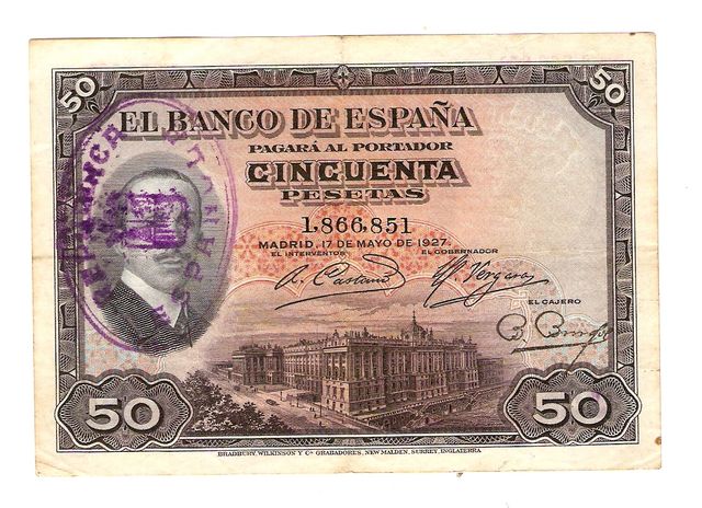Billetes Banco ,Españoles