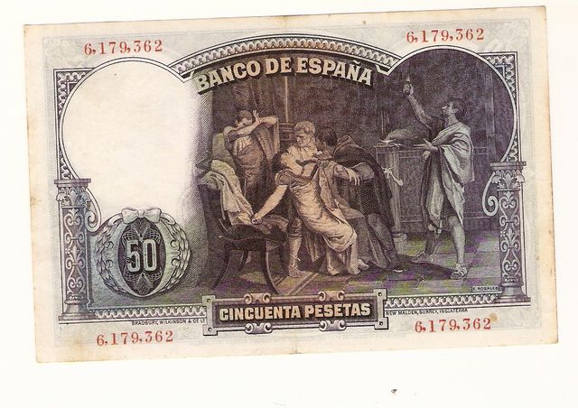 Billetes Banco ,Españoles