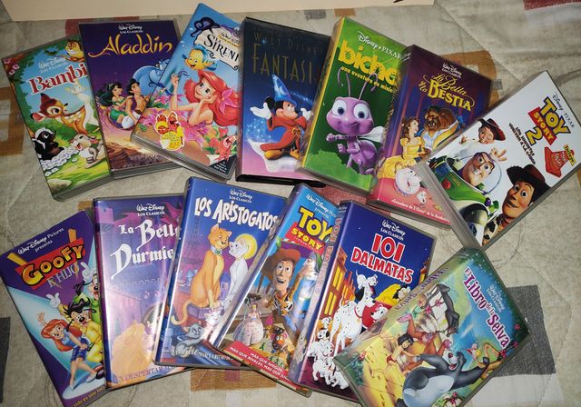 13 Cintas VHS de Disney