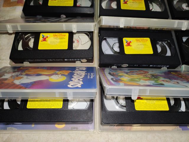 13 Cintas VHS de Disney