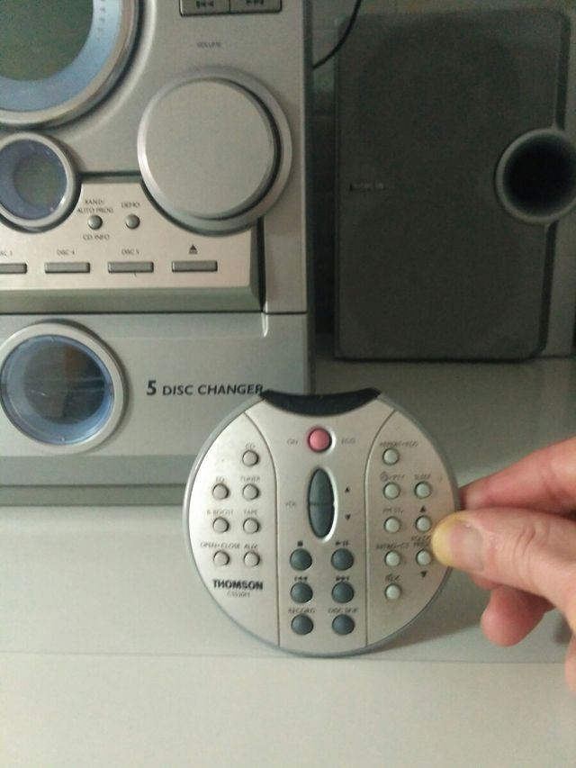 equipo compacto de música