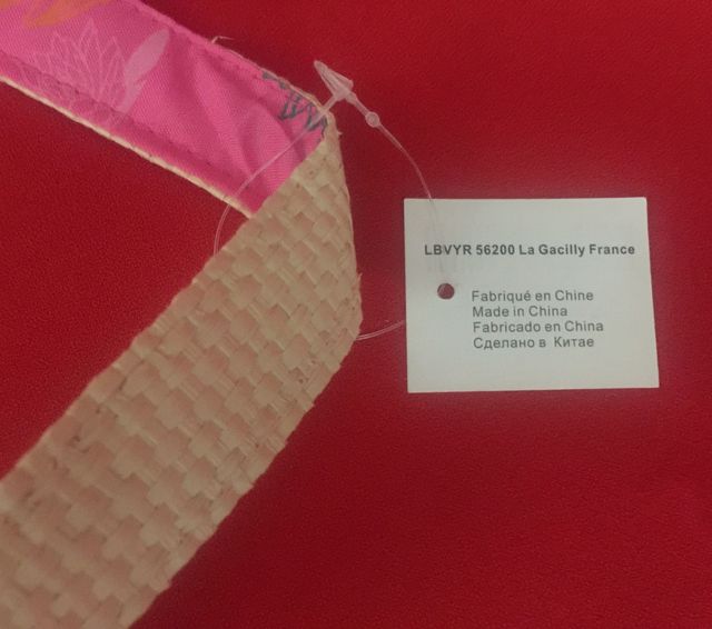 Bolso de rafia nuevo